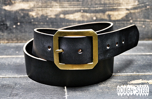 garrison brass buckle belt