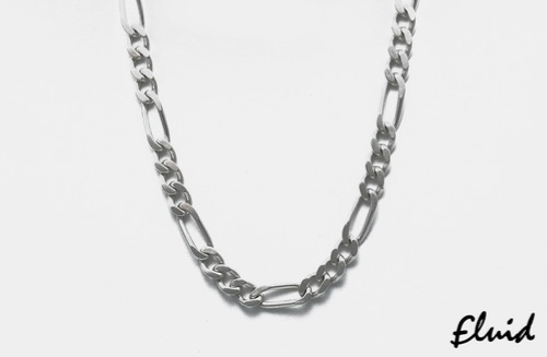 [fluid] 5.5mm figaro chain necklace