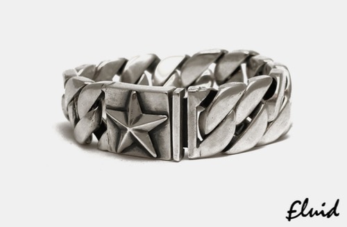 [fluid] cuban link chain bracelet