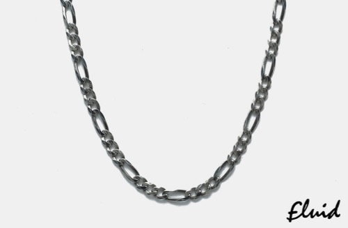 [fluid] 3.0mm figaro chain necklace