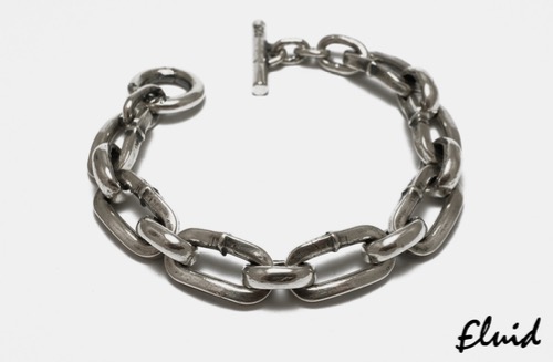 fluid square chain bracelet