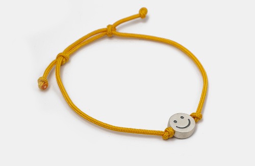 [fluid] string bracelet (yellow)